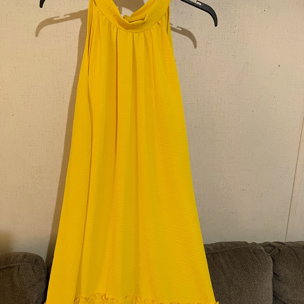 1X ChicSoul Yellow Dress